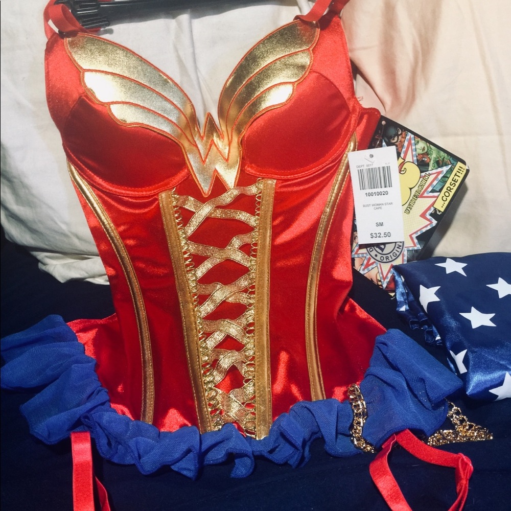 Wonder Woman DC Corset Costume